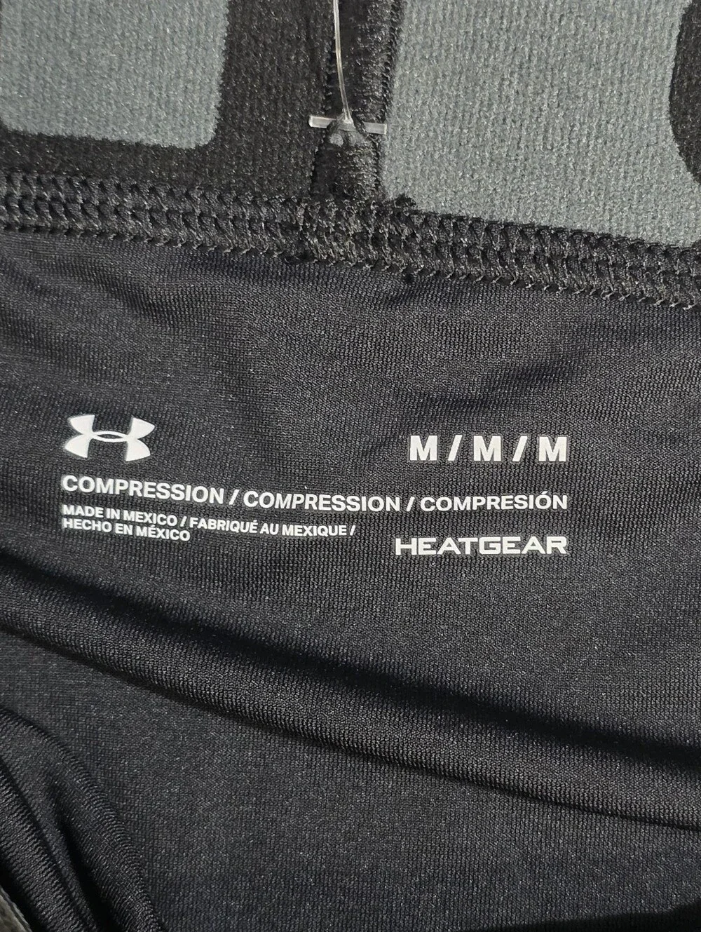 Under Armour Heatgear Black 3/4 Performance Compression Leggings Mens Medium